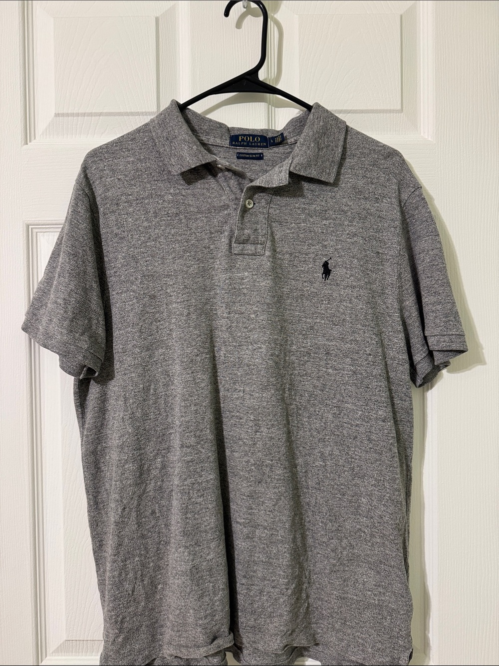 Polo by Ralph Lauren Men's Heather Gray Polo Shirt